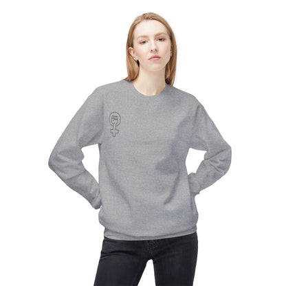 As Many Rights as a Gun / Women's Rights : Unisex Double Sided Sweatshirt