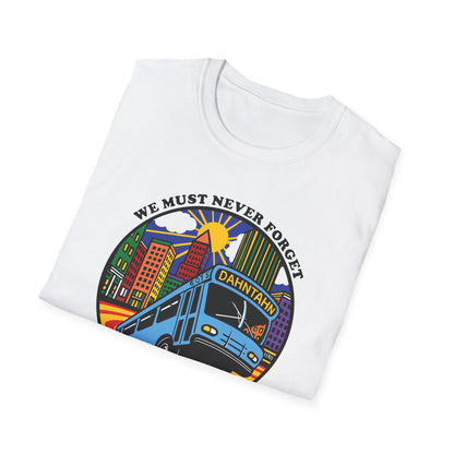 Pittsburgh Sinkhole Bus Unisex Softstyle T-shirt