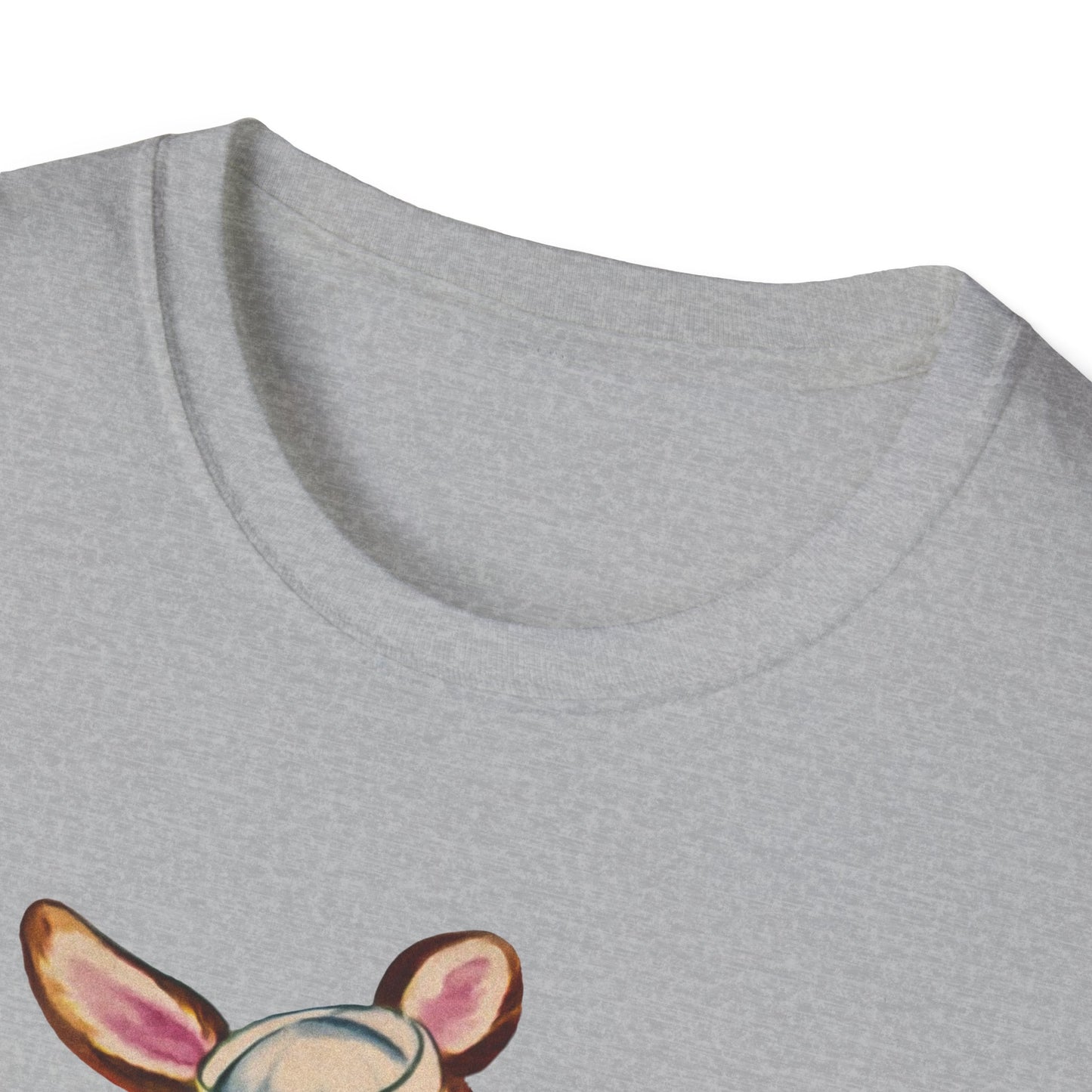 Scream Inside Your Heart / Japanese Humor : Unisex Softstyle T-Shirt
