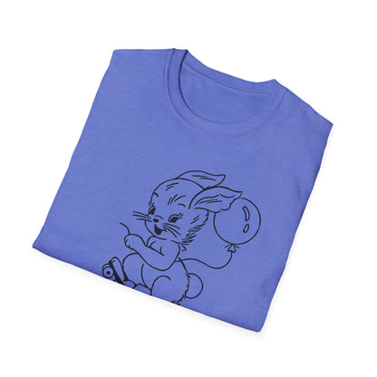 "Back on My Bullshit" Chaos Bunny Unisex T-shirt