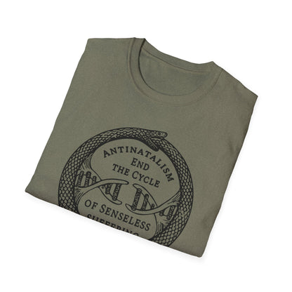 End the Cycle of Senseless Suffering : Unisex Softstyle T-shirt