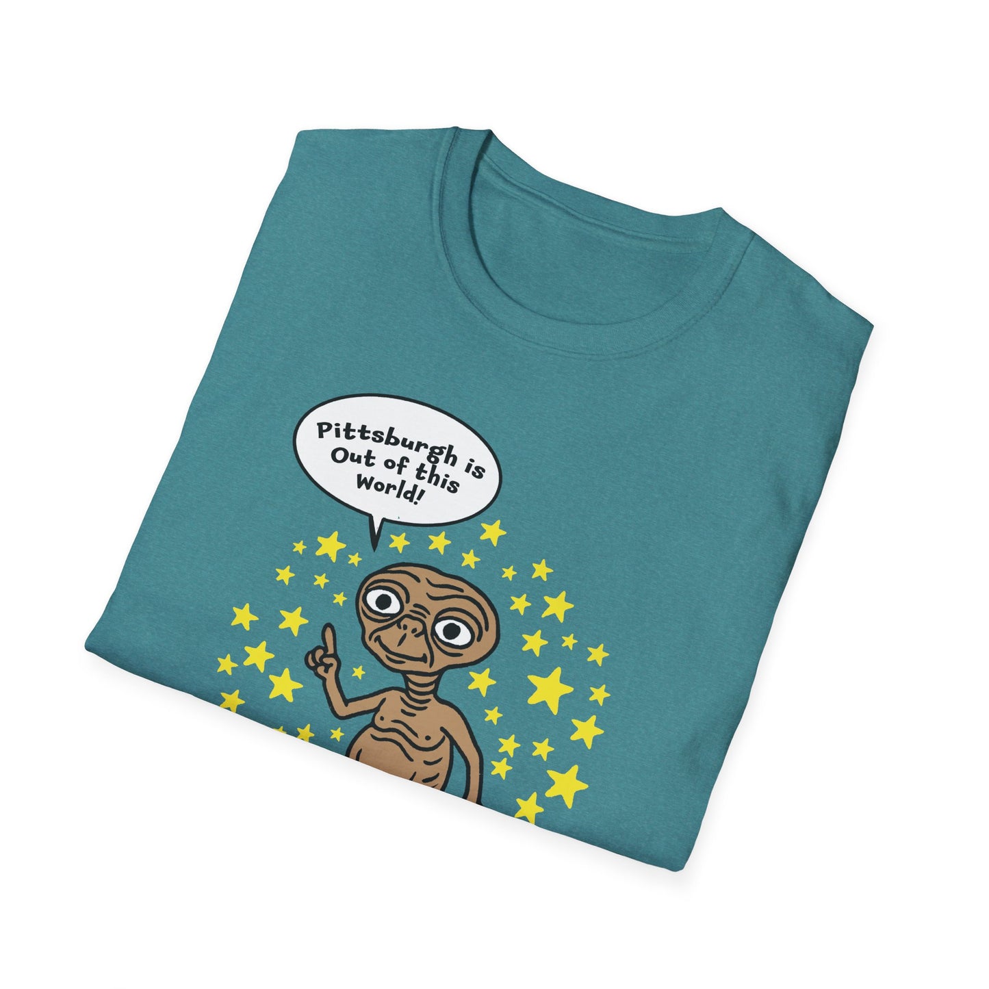 "Pittsburgh is Out of this World!" Unisex Softstyle T-Shirt