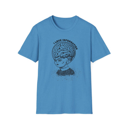 "I Love Information" Unisex Softstyle T-shirt