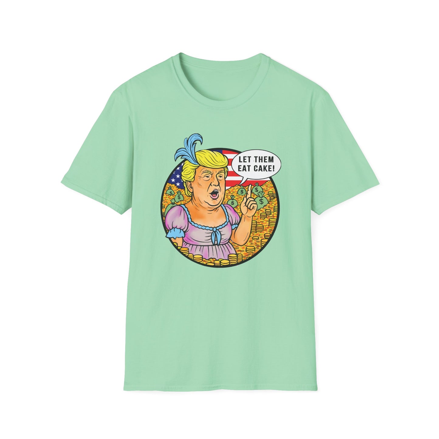 Let Them Eat Cake : Unisex Softstyle Tshirt