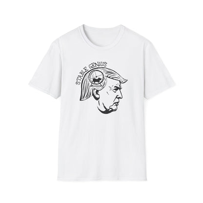 Stable Genius / Political Humor : Unisex Softstyle T-shirt