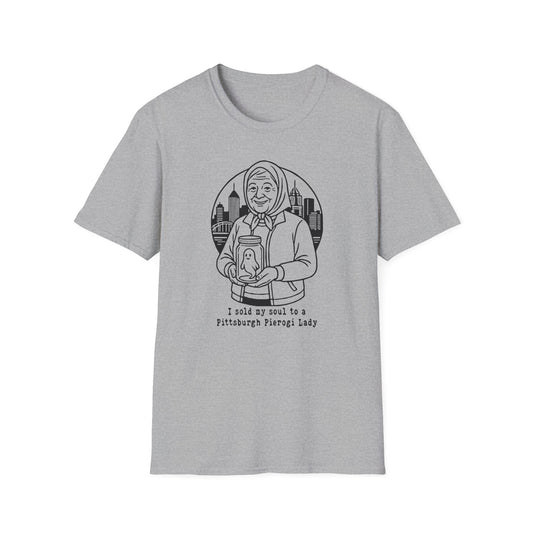 "Pittsburgh Pierogi Lady" Unisex Softstyle T-shirt