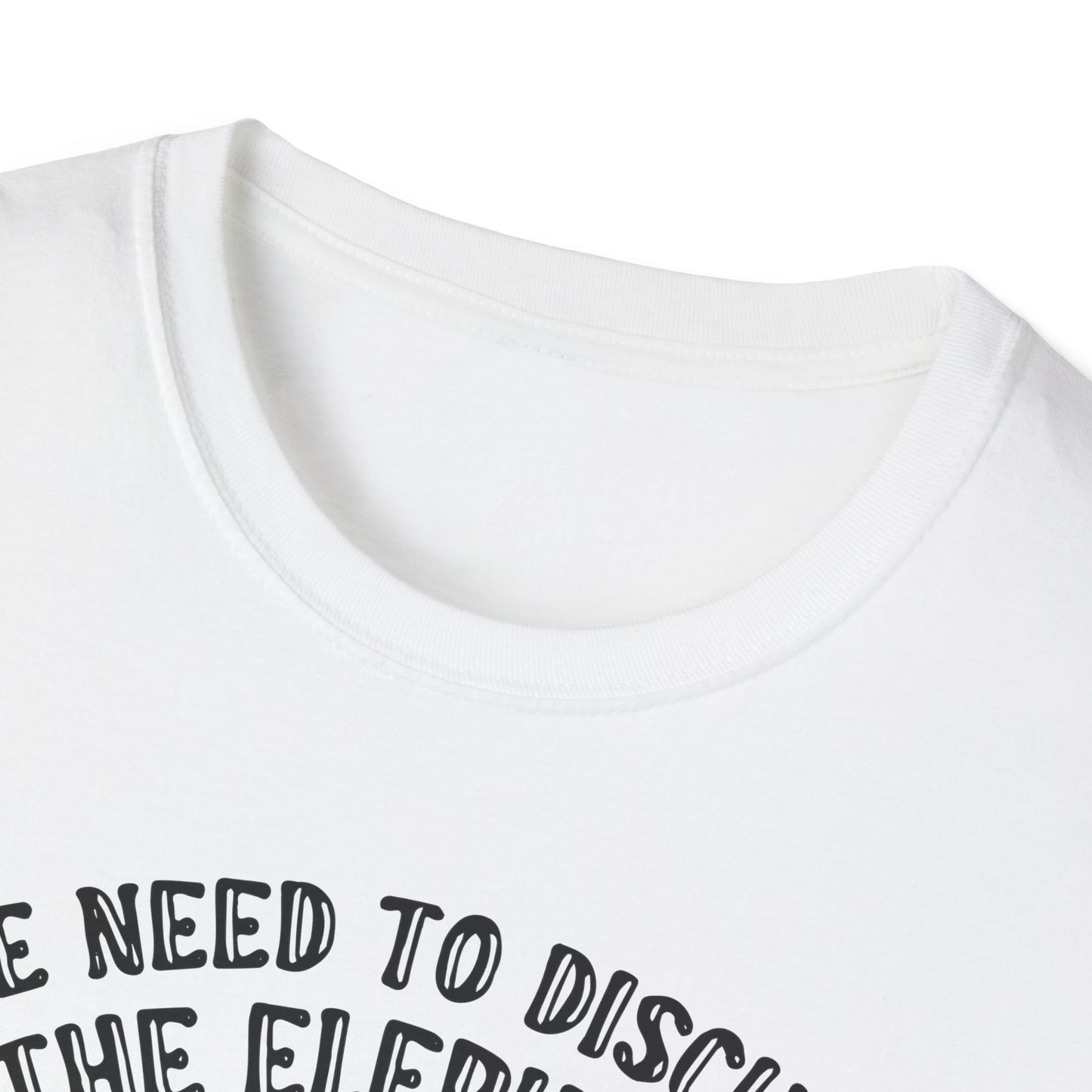 Elephant in the Womb / Pro-choice : Unisex Softstyle T-shirt