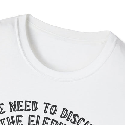 Elephant in the Womb / Pro-choice : Unisex Softstyle T-shirt