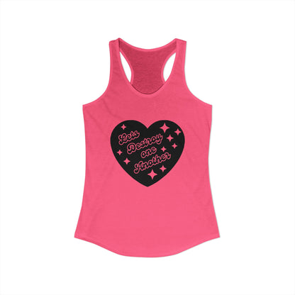 Let's Destroy One Another : Women's Racerback Tank Top