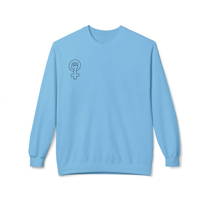 As Many Rights as a Gun / Women's Rights : Unisex Double Sided Sweatshirt