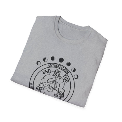 Rabbits and Ouroboros : Unisex Softstyle T-Shirt