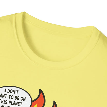 Retro 80's Pop Culture / Phone Home Unisex Softstyle Tee