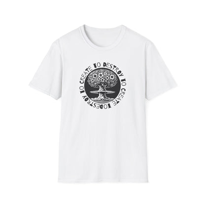 “Destroy to Create” Unisex Softstyle T-Shirt