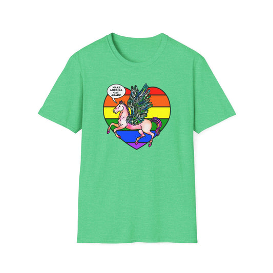 Make America Gay Again! : Unisex Softstyle T-shirt