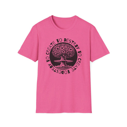 Destroy to Create : Unisex Softstyle T-Shirt