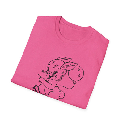 Back on My Bullshit / Chaos Bunny : Unisex Softstyle T-shirt