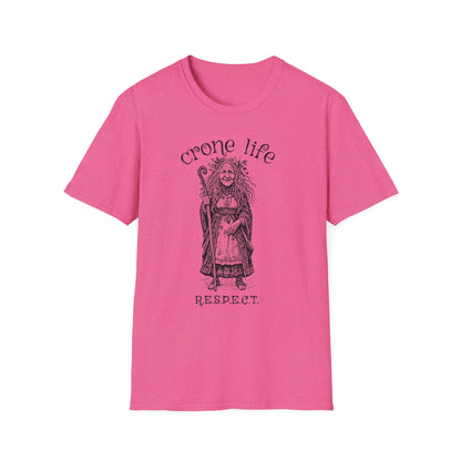Crone Life : Unisex Softstyle T-Shirt
