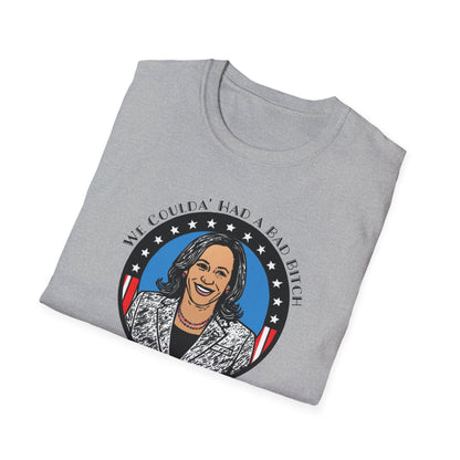 "What Coulda' Been / Kamala Harris" Unisex Softstyle T-shirt