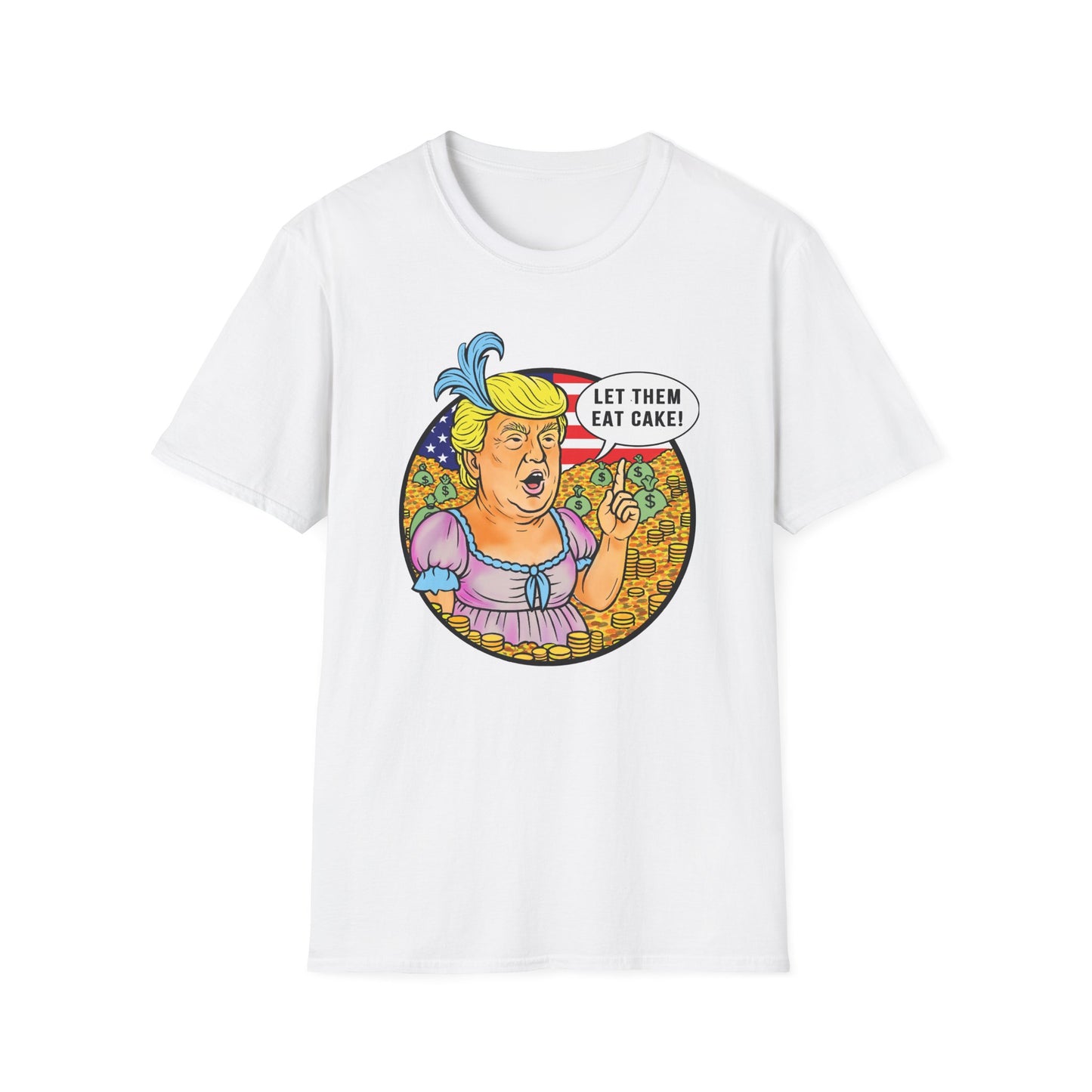 Let Them Eat Cake : Unisex Softstyle Tshirt