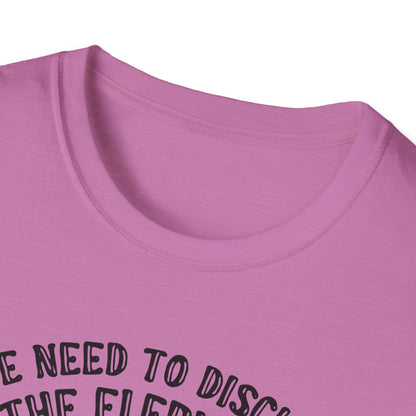 Elephant in the Womb / Pro-choice : Unisex Softstyle T-shirt
