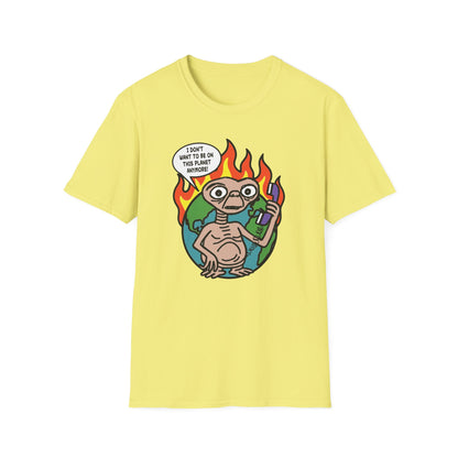 Retro 80's Pop Culture / Phone Home Unisex Softstyle Tee