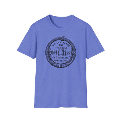 "End the Cycle of Senseless Suffering" Unisex Softstyle T-shirt