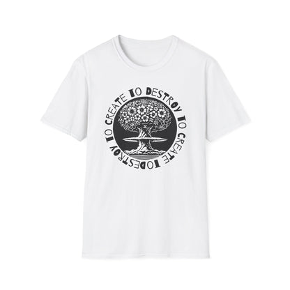 Destroy to Create : Unisex Softstyle T-Shirt