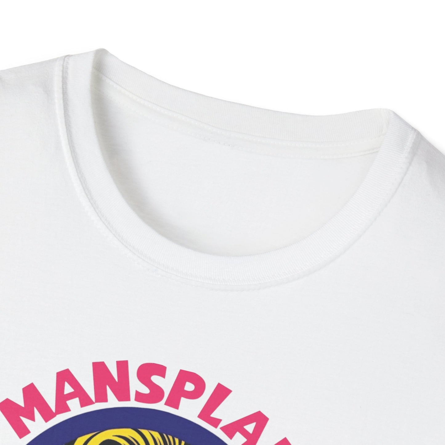 No Mansplaining Feminist Retro/Pop Unisex Softstyle T-Shirt