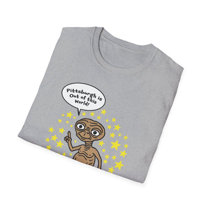 "Pittsburgh is Out of this World!" Unisex Softstyle T-Shirt