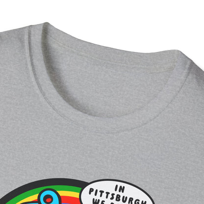 Pittsburgh POP Culture / Pittsburghese: Unisex Softstyle T-Shirt