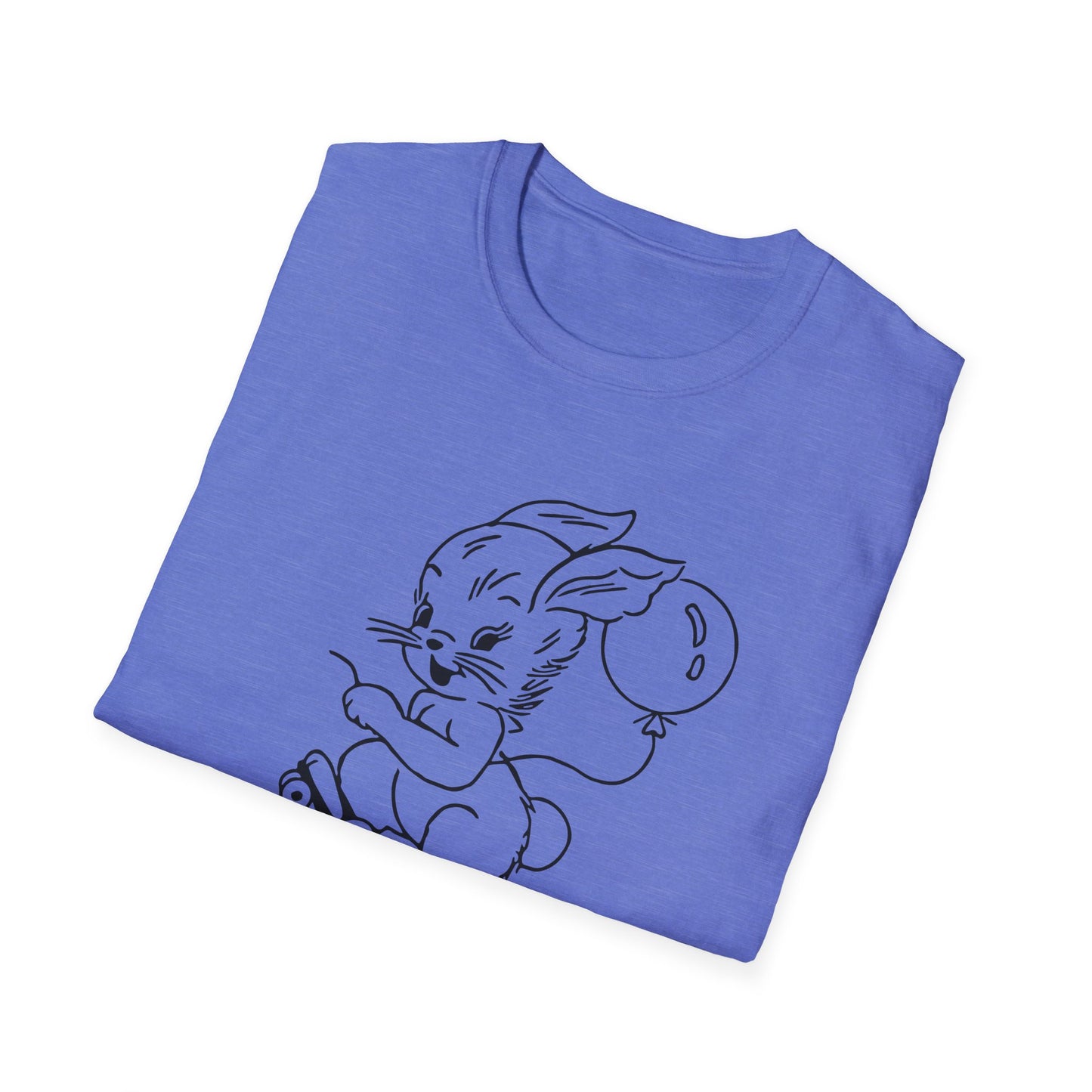 Back on My Bullshit / Chaos Bunny : Unisex Softstyle T-shirt