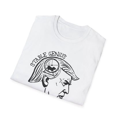 Stable Genius / Political Humor : Unisex Softstyle T-shirt