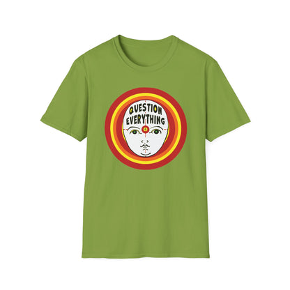 Question Everything : Unisex Softstyle T-Shirt