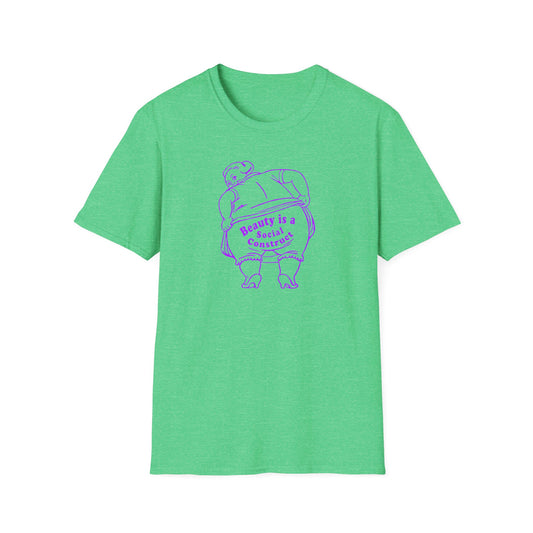 "Beauty is a Social Construct" Unisex Softstyle T-Shirt