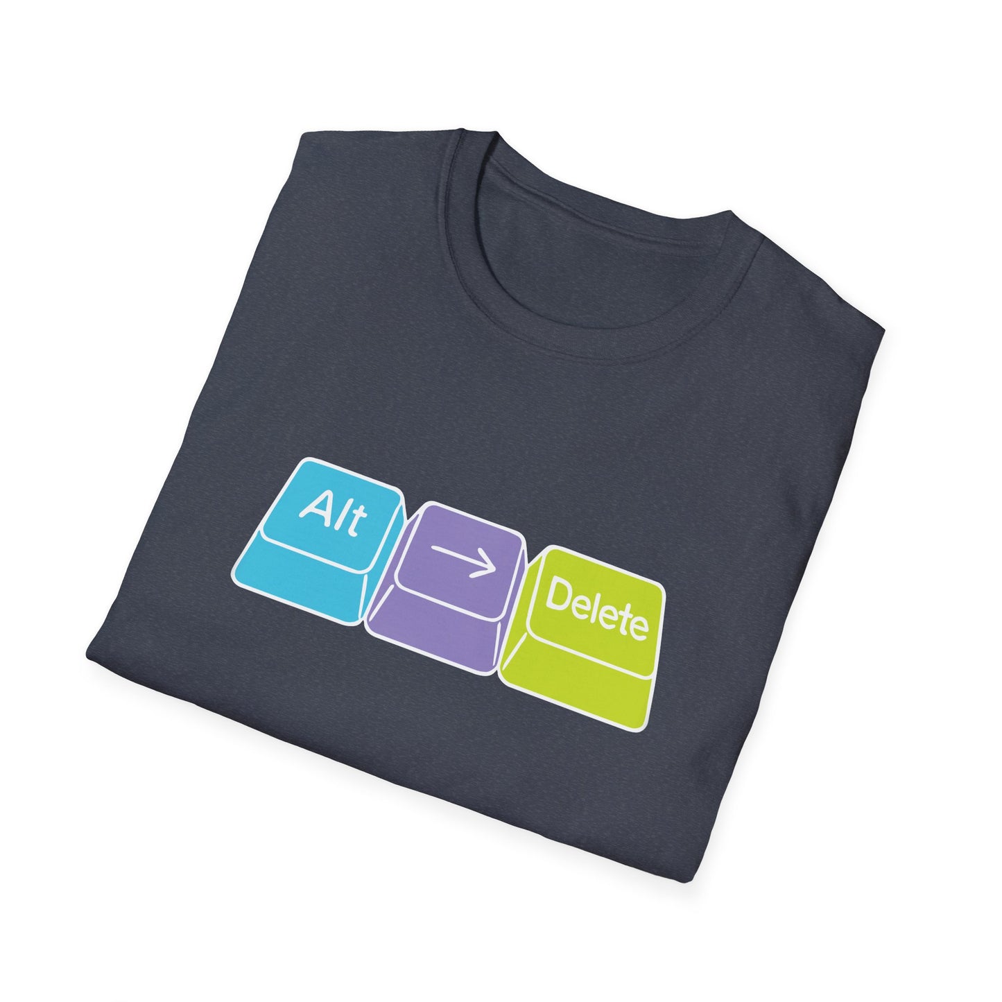 "Alt Right Delete" Unisex Softstyle T-shirt