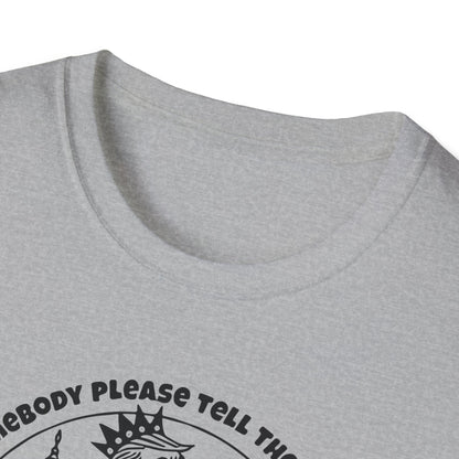 The Emporer's New Clothes / Trump Political Satire : Unisex Softstyle T-shirt