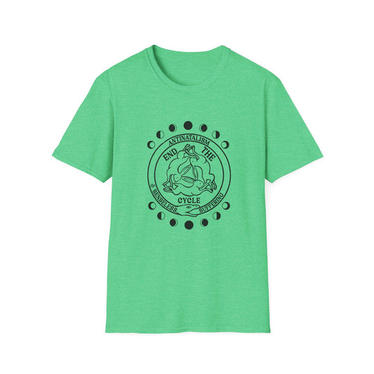 Rabbits and Ouroboros : Unisex Softstyle T-Shirt