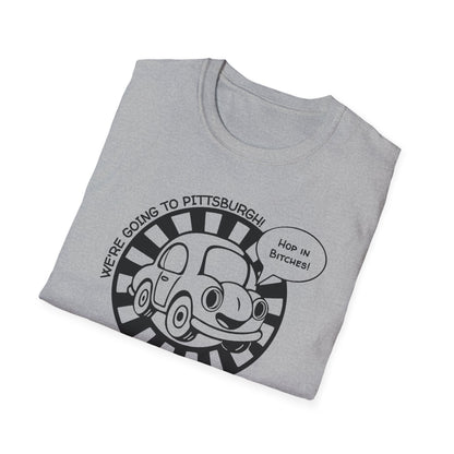 Pittsburgh Roadtrip Adventure Unisex SoftStyle T-shirt