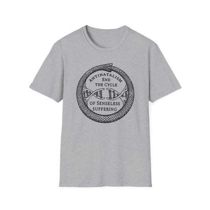 End the Cycle of Senseless Suffering : Unisex Softstyle T-shirt