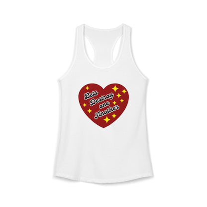 Let's Destroy One Another : Women's Racerback Tank Top