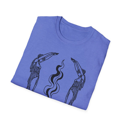 Feminist Witchy Vibes / Occult MANIFEST : Unisex Softstyle T-Shirt