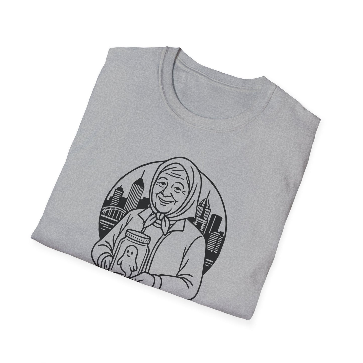 "Pittsburgh Pierogi Lady" Unisex Softstyle T-shirt