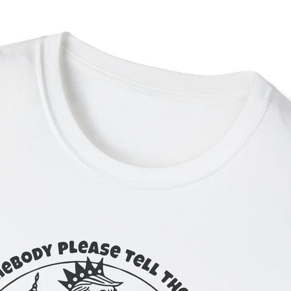 The Emporer's New Clothes / Trump Political Satire : Unisex Softstyle T-shirt