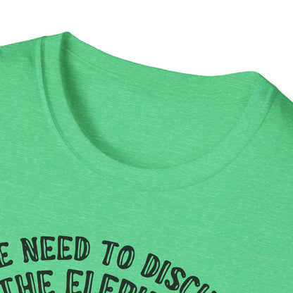 Elephant in the Womb / Pro-choice : Unisex Softstyle T-shirt