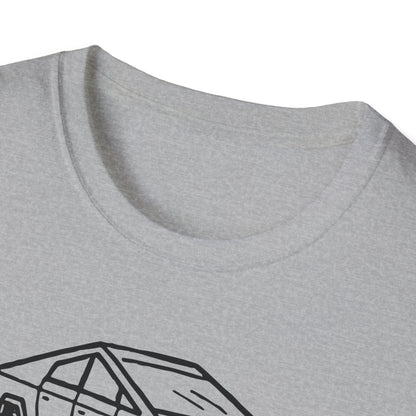 Grab him by the TESLAcles / Misogyny and Oligarchy : Unisex Softstyle T-shirt
