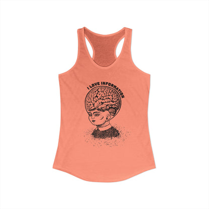 I Love Information : Women's Softstyle Tank Top
