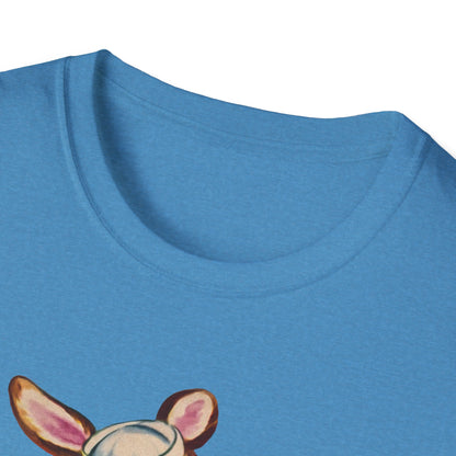 Scream Inside Your Heart / Japanese Humor : Unisex Softstyle T-Shirt