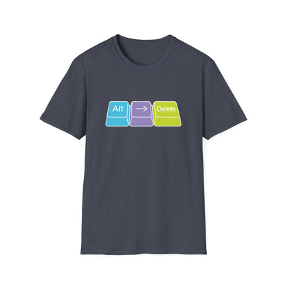"Alt Right Delete" Unisex Softstyle T-shirt