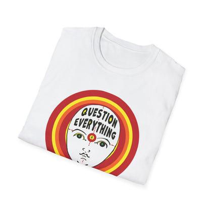 Question Everything : Unisex Softstyle T-Shirt
