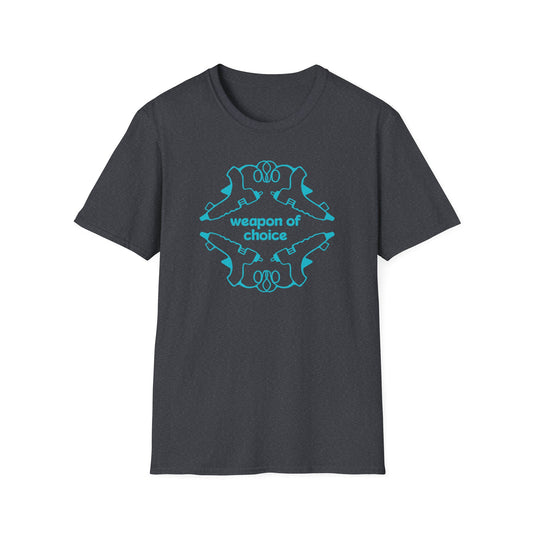 "Glue Gun - Weapon of Choice" Unisex Softstyle Tee